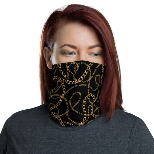 Default Title Golden Chains Neck Gaiter by Design Express