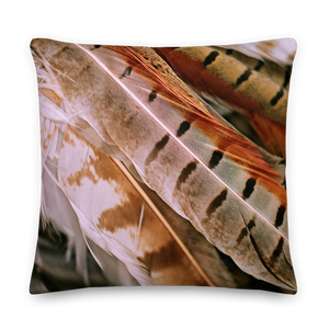 Pheasant Feathers Premium Pillow by Design Express