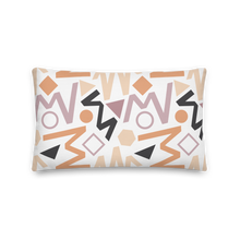 Soft Geometrical Pattern Premium Pillow by Design Express