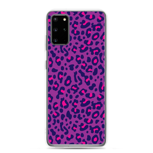 Samsung Galaxy S20 Plus Purple Leopard Print Samsung Case by Design Express