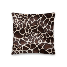 18×18 Giraffe Square Premium Pillow by Design Express