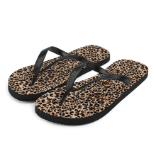 S Golden Leopard Flip-Flops by Design Express