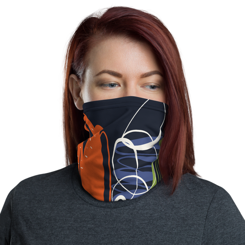 Default Title Fun Pattern Neck Gaiter Masks by Design Express