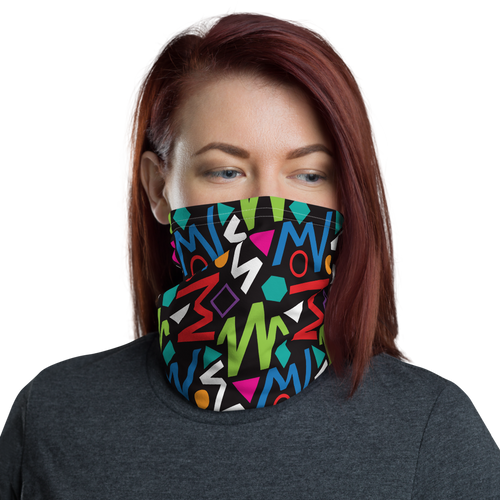 Default Title Pop Geometrical Pattern 02 Neck Gaiter Masks by Design Express