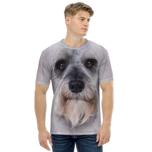 XS Schnauzer Dog Men's T-shirt by Design Express