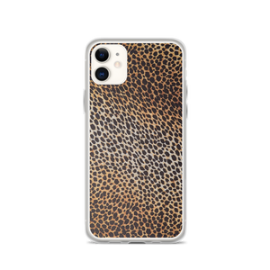 iPhone 11 Leopard Brown Pattern iPhone Case by Design Express