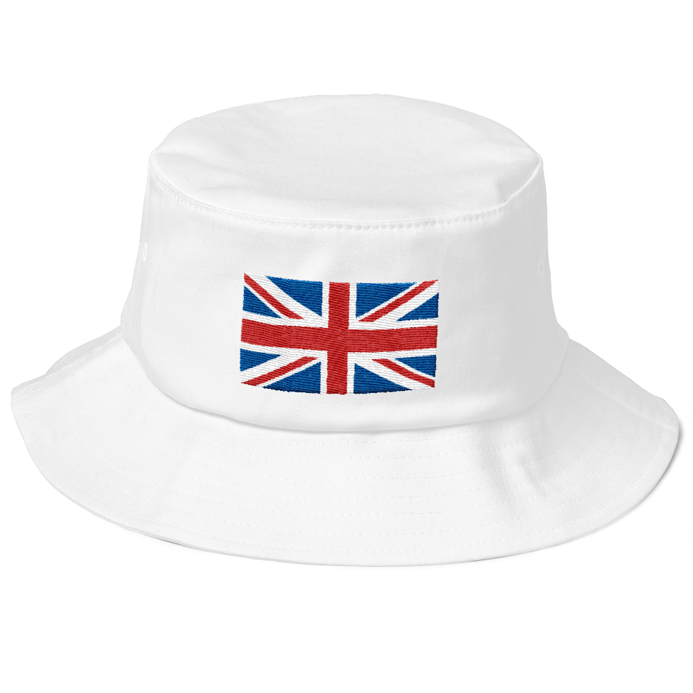 White United Kingdom Flag 