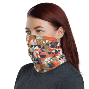 Mid Century Pattern Neck Gaiter by Design Express