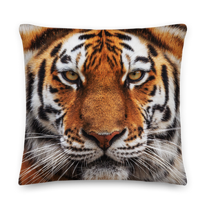 Tiger Face Premium Pillow by Design Express