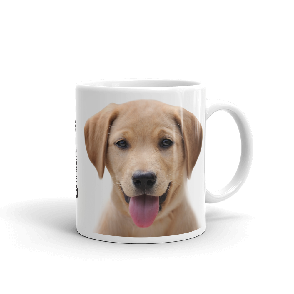 Default Title Yellow Labrador Mug by Design Express