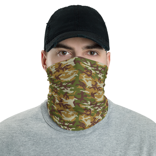 Default Title Olive Camo Neck Gaiter Masks by Design Express