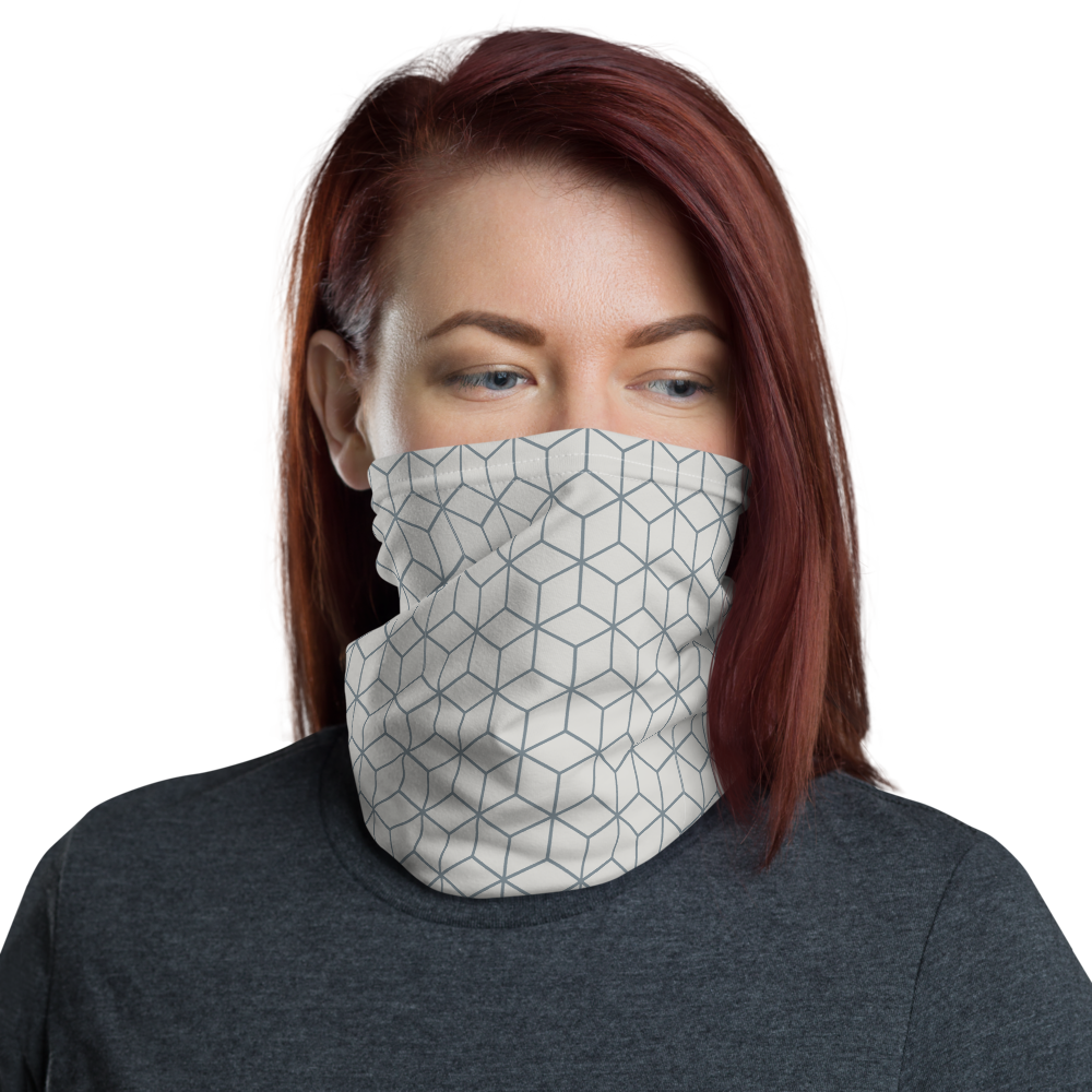 Default Title Diamond London Coach Grey Neck Gaiter Masks by Design Express