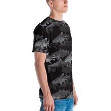 Grey Black Catfish Men's T-shirt by Design Express