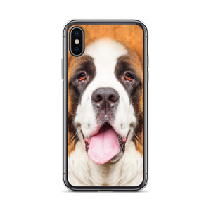 iPhone X/XS Saint Bernard Dog iPhone Case by Design Express