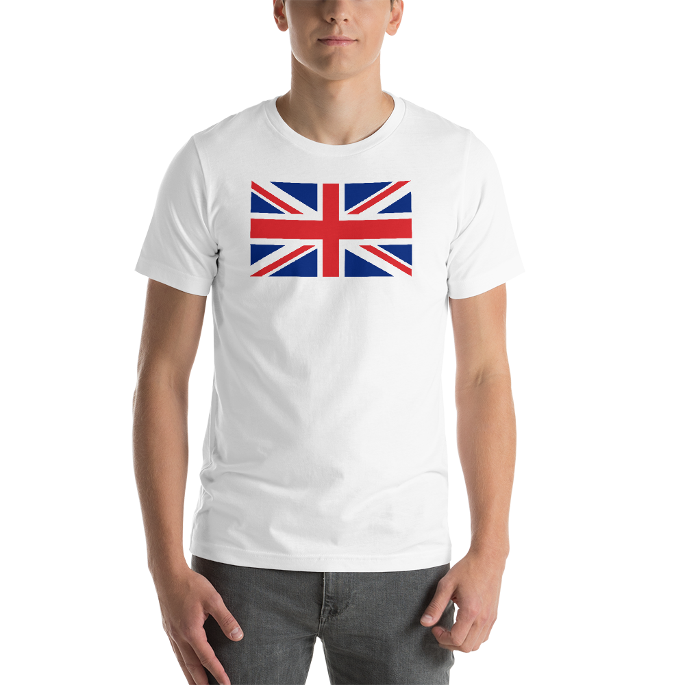 White / S United Kingdom Flag 