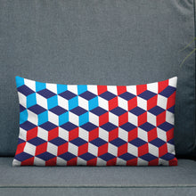 America "Cubes" Patterns Rectangular Premium Pillow by Design Express