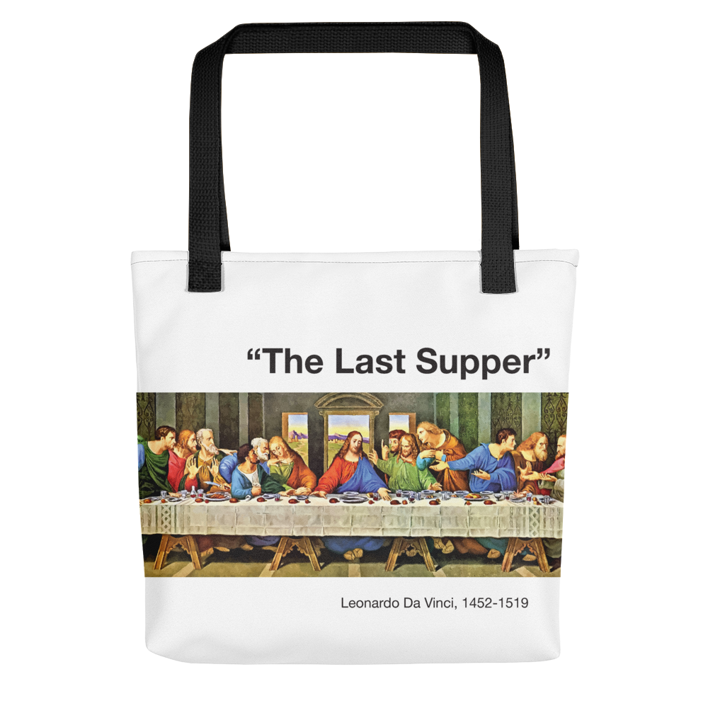 Default Title The Last Supper White Tote bag by Design Express