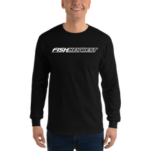 Black / S Fish Key West Long Sleeve T-Shirt by Design Express