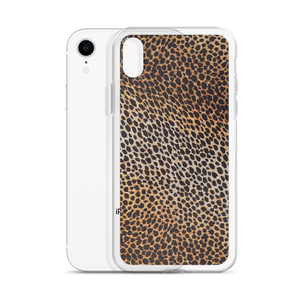 Leopard Brown Pattern iPhone Case by Design Express