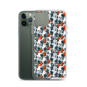 Mask Society Illustration iPhone Case by Design Express
