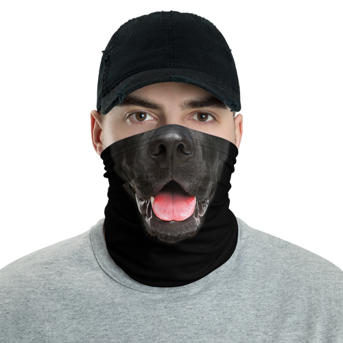 Default Title Labrador Dog Neck Gaiter Masks by Design Express