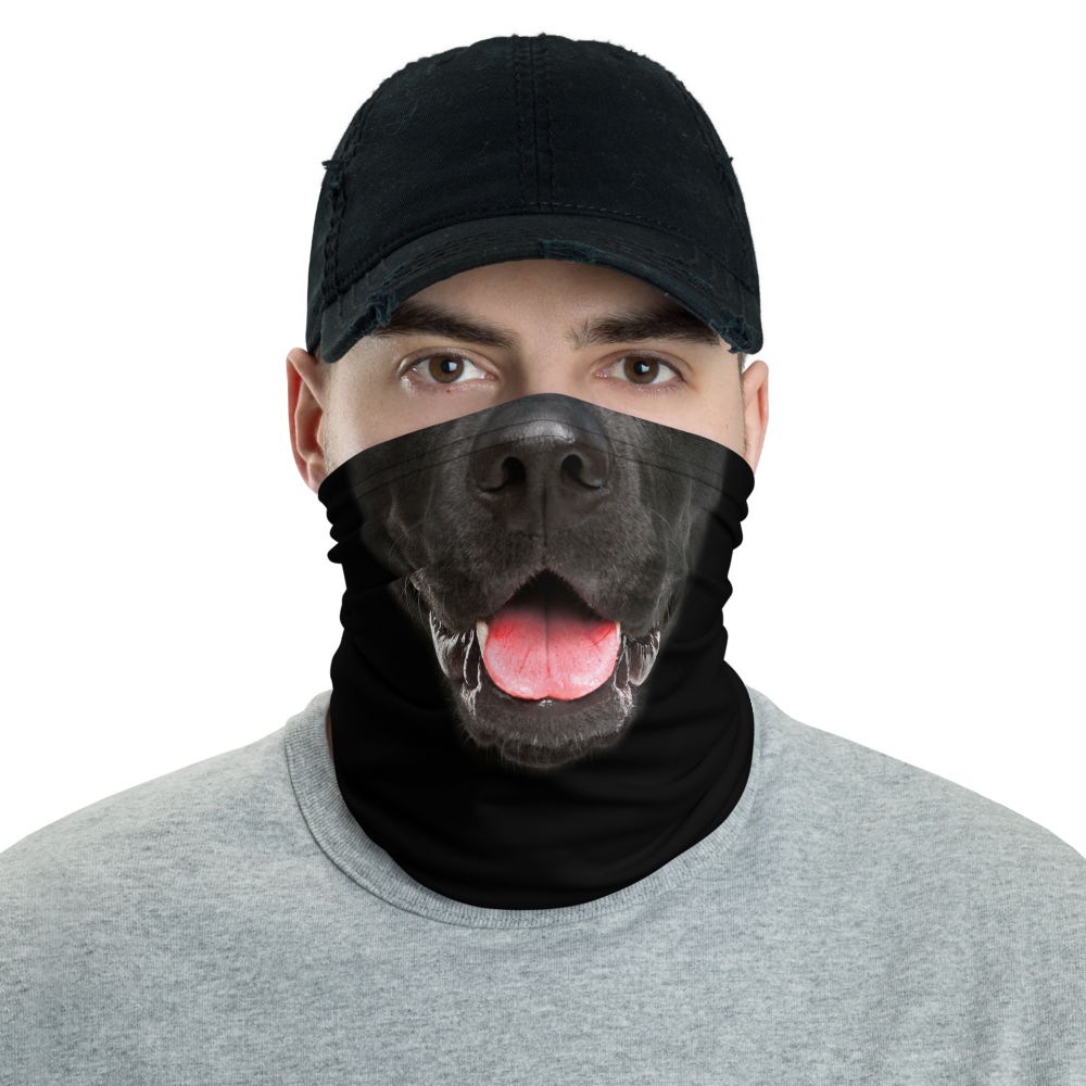 Default Title Labrador Dog Neck Gaiter Masks by Design Express