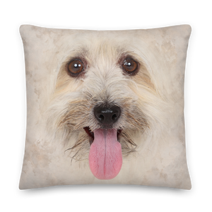 Bichon Havanese Dog Premium Pillow by Design Express