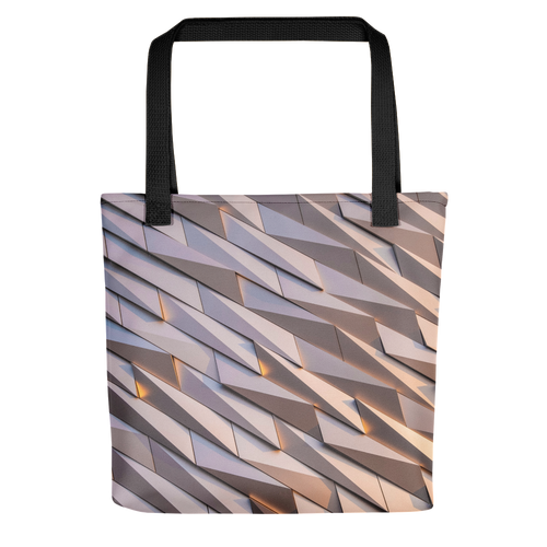 Default Title Abstract Metal Tote Bag by Design Express