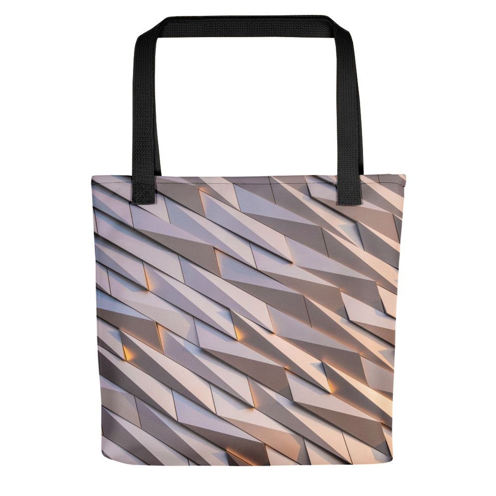 Default Title Abstract Metal Tote Bag by Design Express