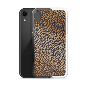 Leopard Brown Pattern iPhone Case by Design Express