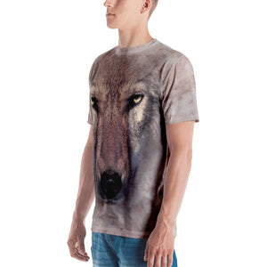 Wolf "All Over Animal" Men's T-shirt All Over T-Shirts by Design Express