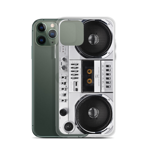 Boom Box 80s iPhone Case by Design Express