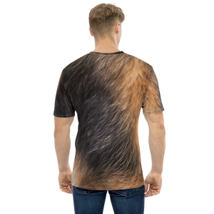 Dog Fur Men's T-shirt by Design Express