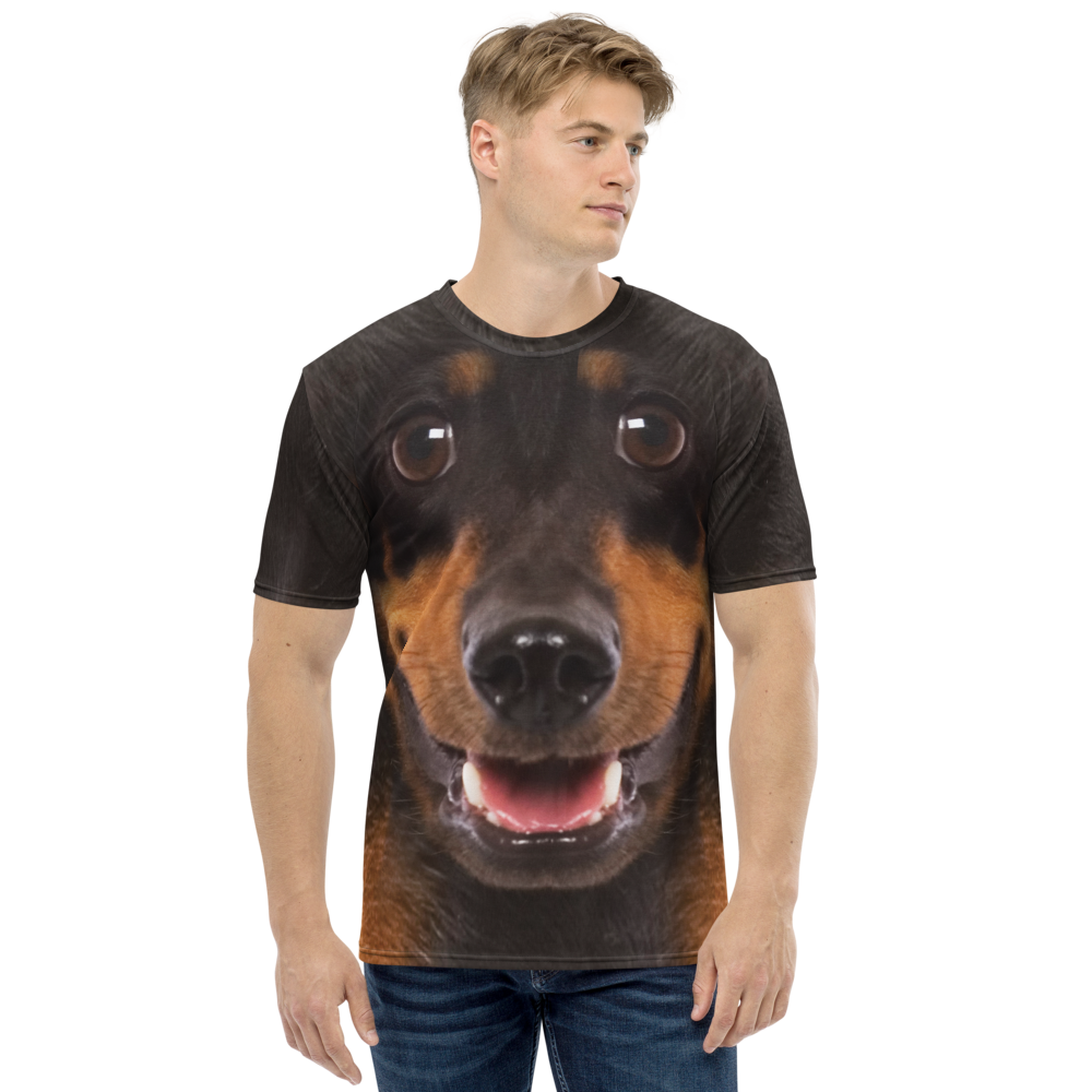 XS Dachshund Dog Men's T-shirt by Design Express