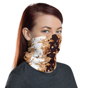 Gold Baroque Neck Gaiter by Design Express