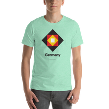 Heather Mint / S Germany "Diamond" Unisex T-Shirt by Design Express