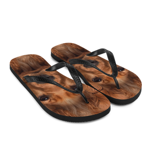 Cocker Spaniel Dog Flip-Flops by Design Express