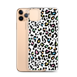 Color Leopard Print iPhone Case by Design Express