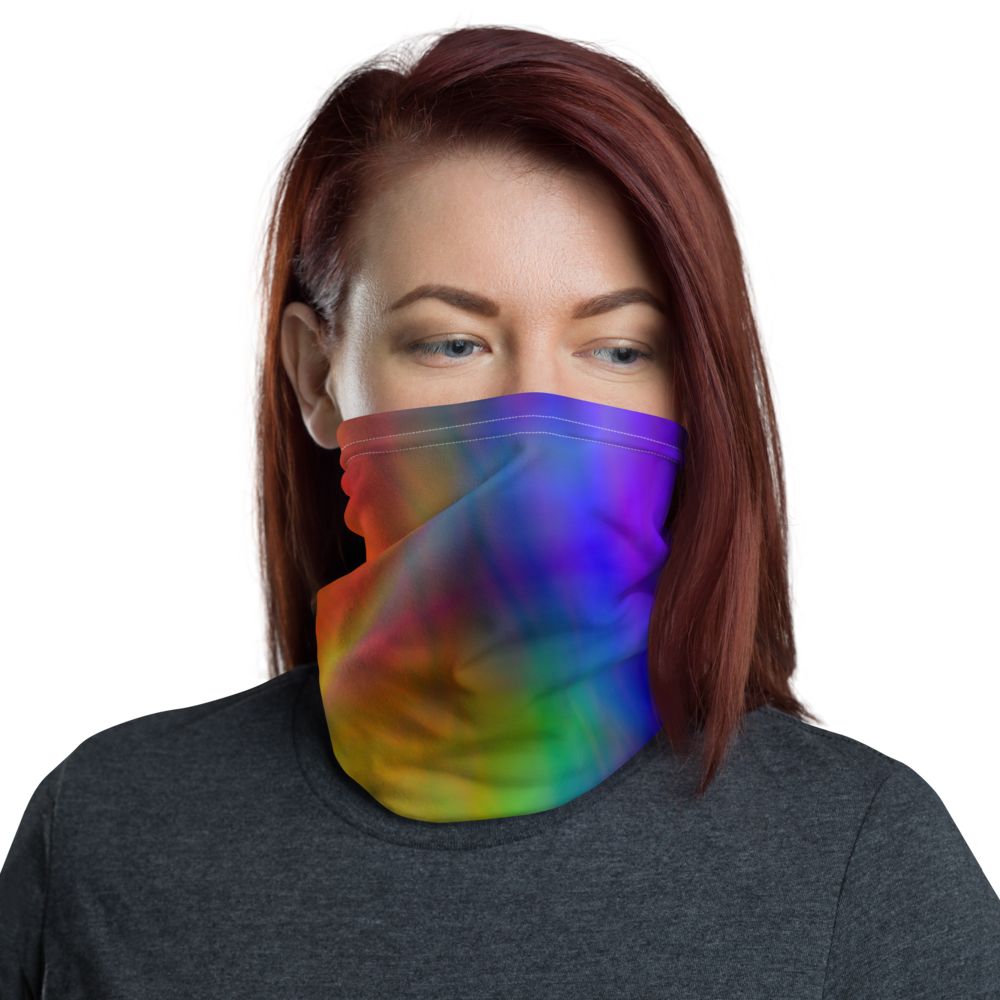 Default Title Rainbow Neck Gaiter Masks by Design Express