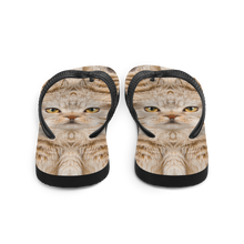 Scottish Fold Cat "Hazel" Flip-Flops by Design Express