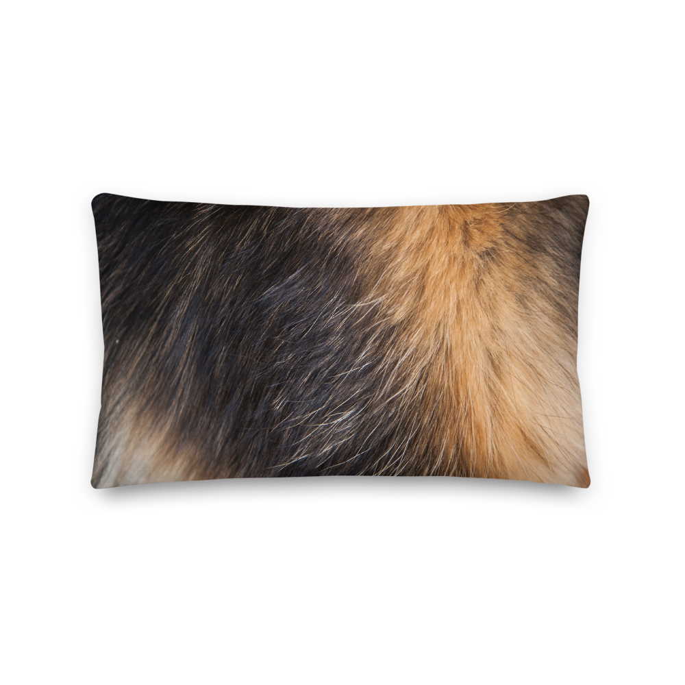 20×12 Dog Fur Premium Pillow by Design Express