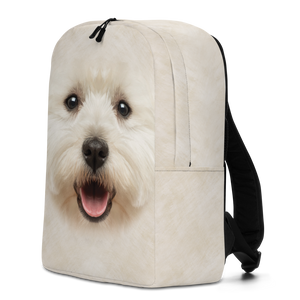 West Highland White Terrier Dog Minimalist Backpack by Design Express