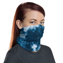 Blue Tie Dye Neck Gaiter Masks by Design Express