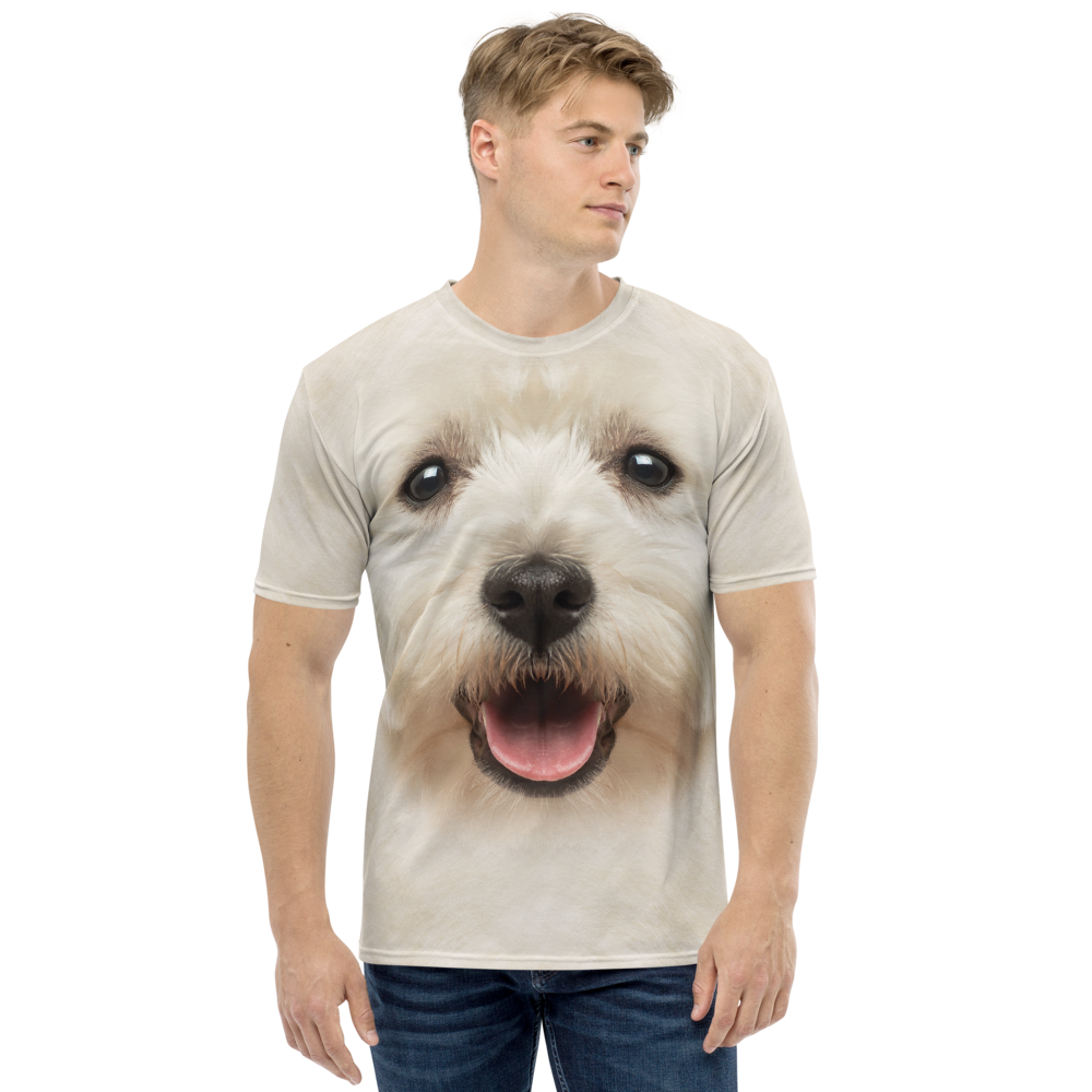 XS West Highland White Terrier Dog Men's T-shirt by Design Express