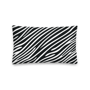 Zebra Print Premium Pillow by Design Express