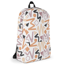 Soft Geometrical Pattern Backpack by Design Express