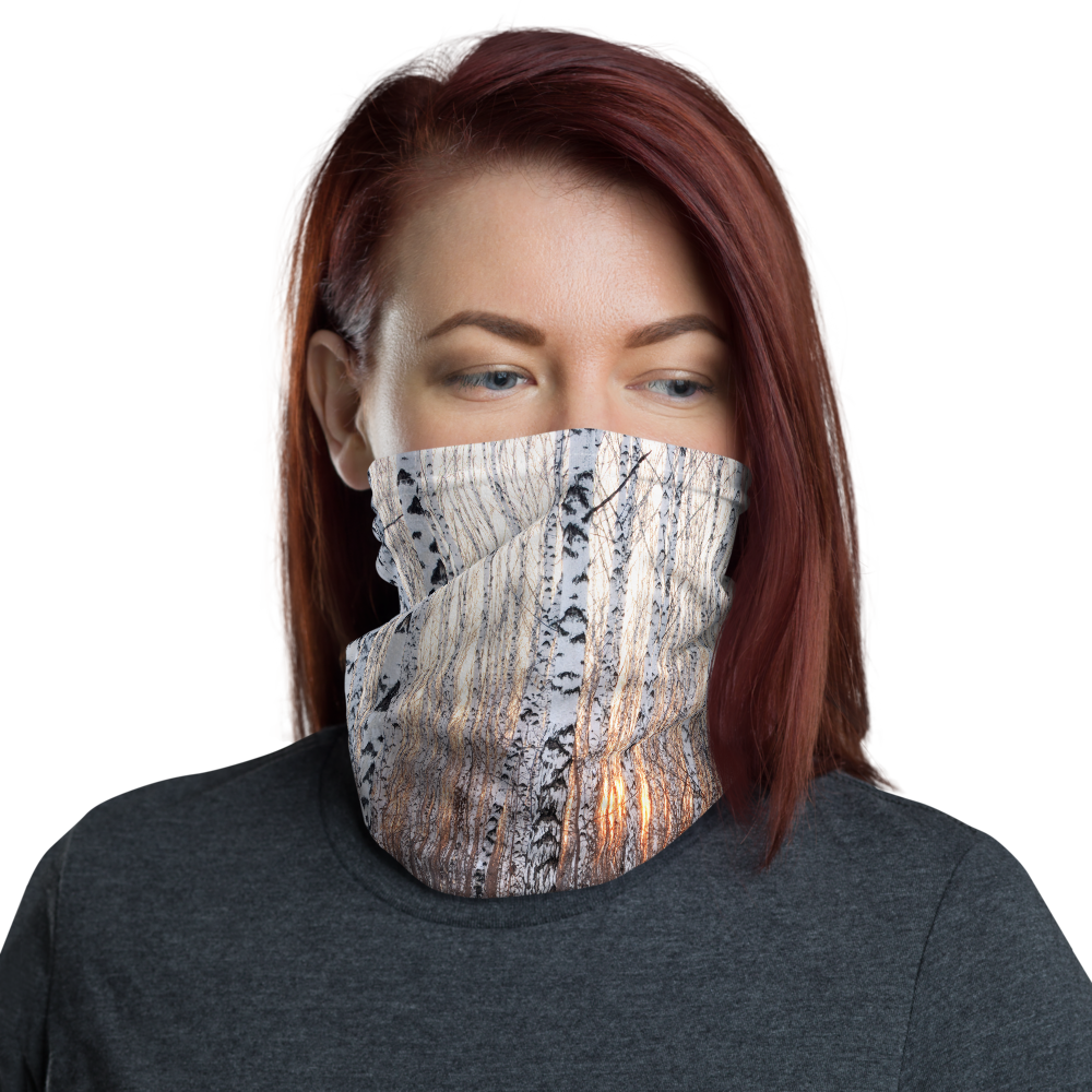 Default Title Winter Sunset Neck Gaiter Masks by Design Express