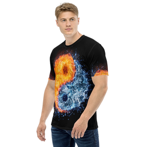 Fire & Water Men's T-shirt by Design Express