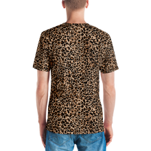 Golden Leopard Men's T-shirt by Design Express