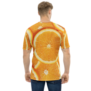 Sliced Orange Men's T-shirt by Design Express